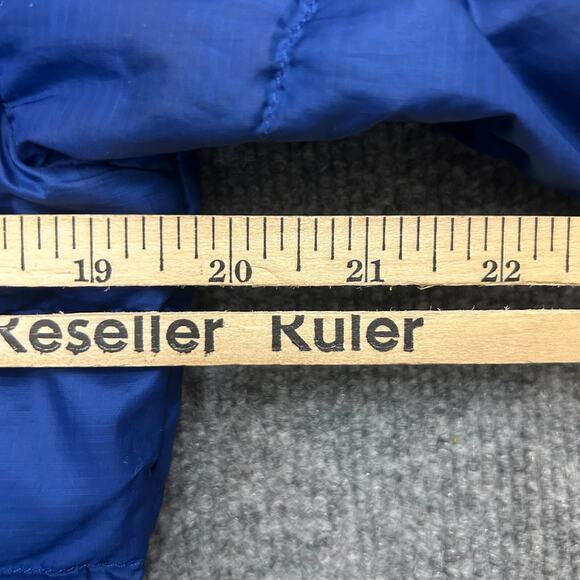 Outdoor Research Men's Transcendent Hooded Down Puffer Jacket Blue Size S - Picture 10 of 11